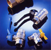 Gas cocks for ranges, Ball valves and small machined parts.